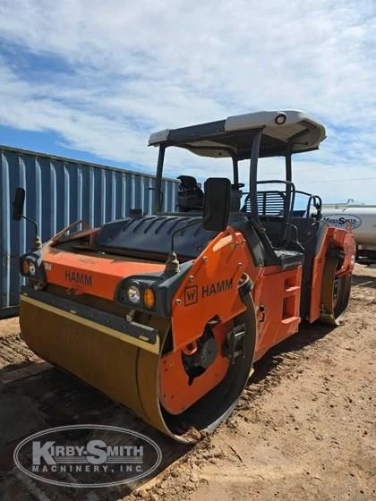 Used Compactor in yard